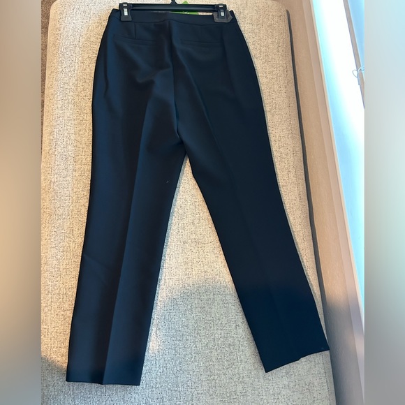 Kate Spade black polished cigarette pants - Picture 4 of 6